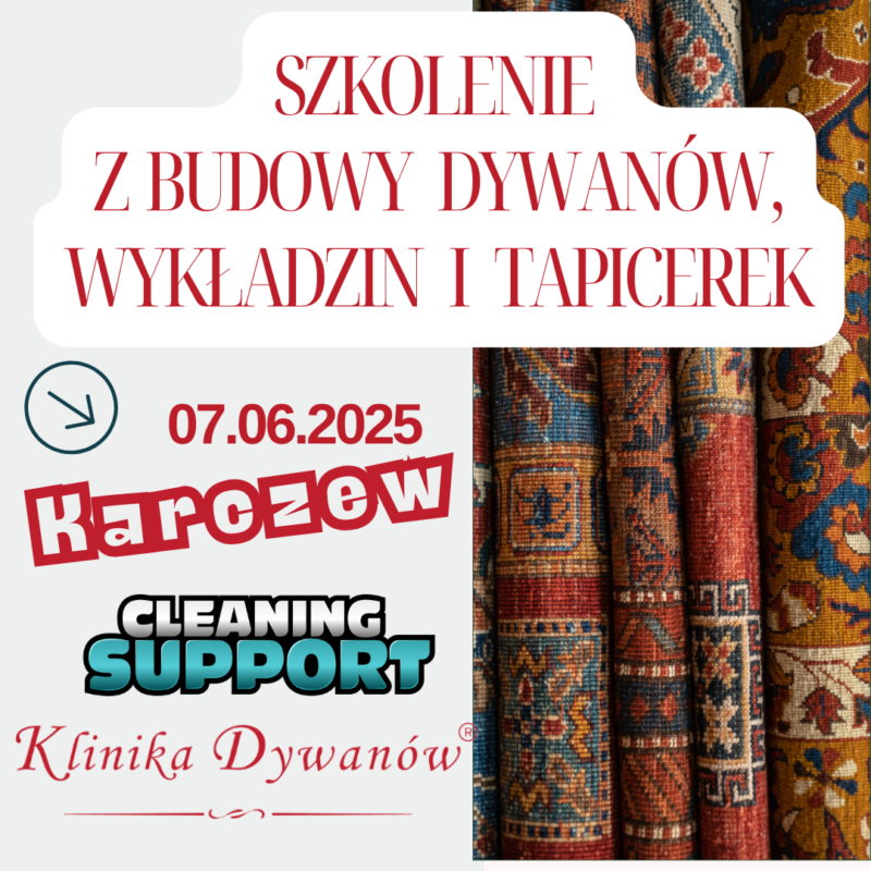 Budowa dywanów, wykładzin i tapicerek (07.06.2025)