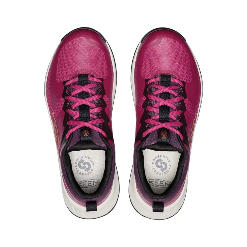 Buty trekkingowe damskie KEEN VERSACORE WP - Różowe - obrazek 3