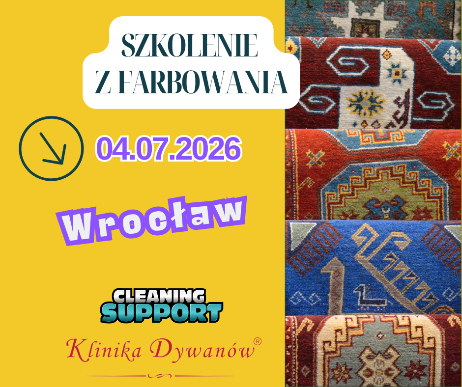 Farbowanie dywanów, wykładzin i tapicerek (04.07.2026)